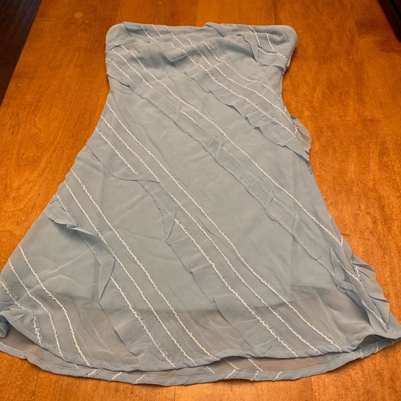 Princess Polly Blue Strapless Bodycon Dress - Picture 3 of 7